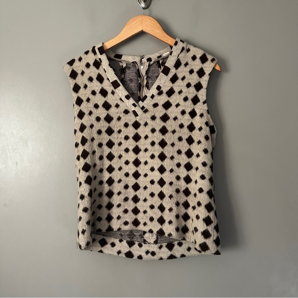 Vintage Jeremy by Alan Phillips Patterned Dress and sweater - Picture 7 of 15